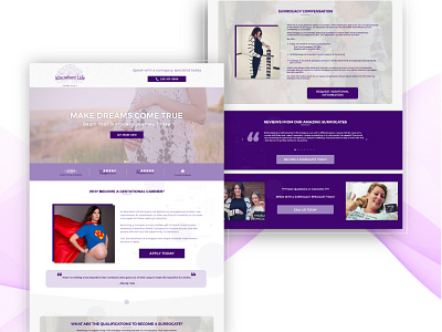 Surrogacy Website UI Design | Doctors Website Development Ideas animation branding development ideas doctors doctors website graphic design motion graphics surrogacy surrogacy website ui ui design website development