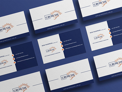 Growth Spark Business Card Design | Design Alligators