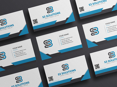 S3 Solutions Business Card Design Ideas | Design Alligators