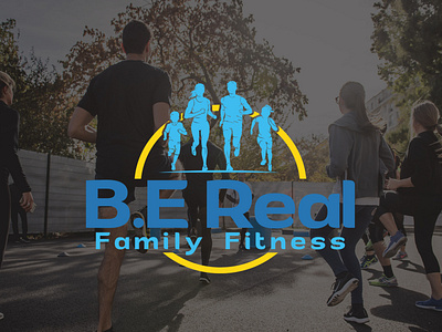 Be Real Family Fitness Logo Designing Ideas | Design Alligators