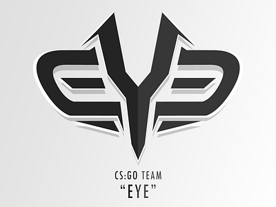 EYE Logotype branding cs:go eye khachaturyan leo logo logotype team typography