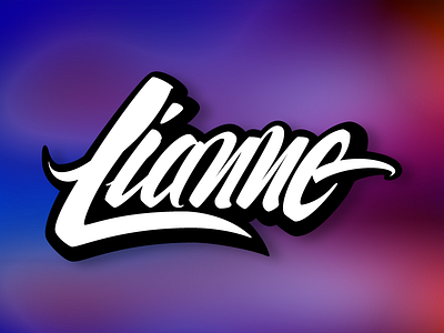 Lianne lettering calligraphy lettering lianne loneleon print script typography