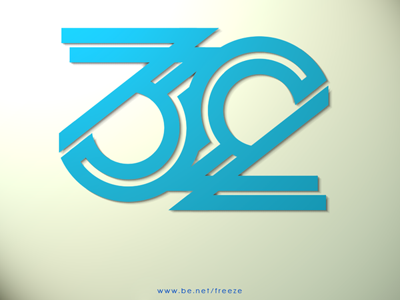 Locked rings of 32 32 art branding fre32e freeze khachaturyan leo logo logotype loked of rings text typography