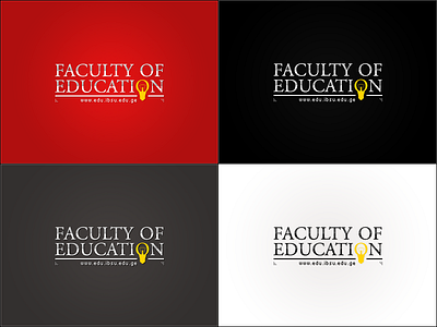 Faculty Of Education art blak edu.ge education faculty fre32e freeze ibsu khachaturyan leo logo logography logotype of sea tbilisi text typography university