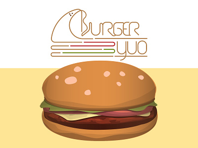 Your hamburger brand branding design logo
