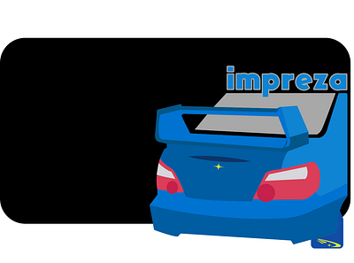Impreza car design graphic design illustration illustrator impreza logo subaru
