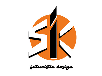 SIK illustrator logo typography