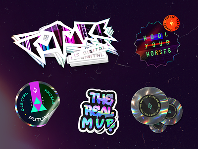 Sticker pack for Zed AR app