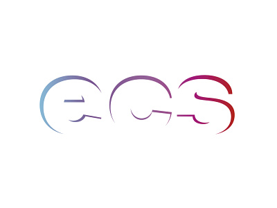 ECS logo design brand branding design graphic design logo logo design logotype typography vector vector art