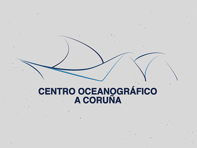 Oceanographic logo design blue brand branding design graphic design logo logo design logotype minimal minimal logo sea inspiration vector