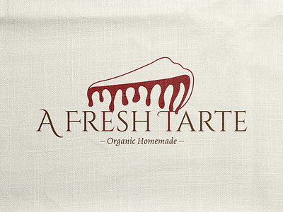 A Fresh Tarte Logo brand branding design graphic design logo logo design logotype vector