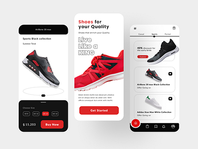 Shoes E commerce Mobile App