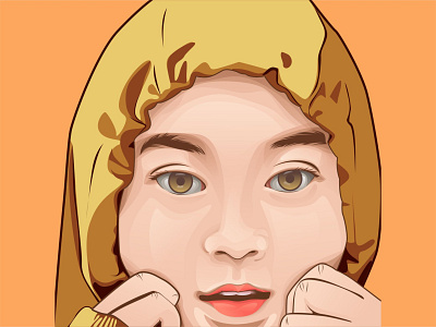 Unaa (Nadya Kheitna Putri) - Vector Art graphic design vectorart illustrator vector