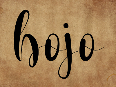 bojo bold font branding calligraphy cursive font design elegant font font fonts graphic design handwritten illustration modern font