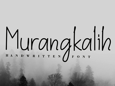 Murangkalih branding calligraphy design font fonts graphic design handwritten handwritting lettering