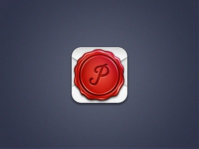 Pigeons #2 114px application application icon envelope icon icons iphone iphone 4 jelly labs pinky von pout post postage retina retina display seal wax wax seal