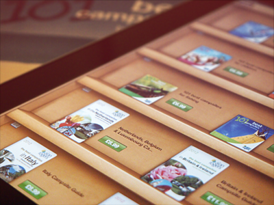 Alan Rogers Sneak Peek | Photo wood visual design user interface store ribbon purchase pinky von pout paper notebook library leather jelly labs ipad document book application shelf shelves