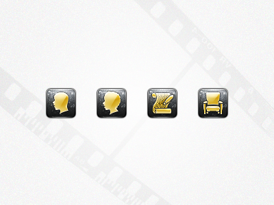 Movie Website Icons