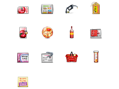 Sibling Icons 42px alcohol apple basket bonus box card category icons coupon gas icon icons jelly labs newspaper padlock painkillers paper paperclip petrol pinky von pout pizza post it pump scissors sticker string tablets tag voucher wine
