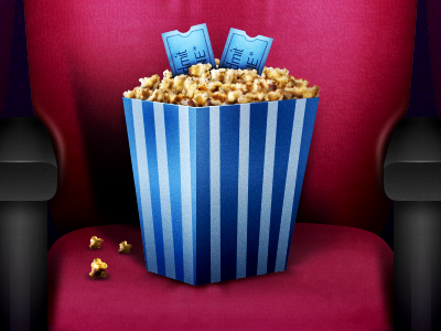 Cinema Reservations 512px 512px application application icon chair cinema icon icons iphone iphone 4 jelly labs pinky von pout popcorn seat theater theatre tickets velvet
