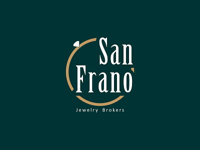 SanFrano jewelry logo logodesign