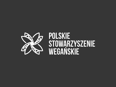 Polskie Stowarzyszenie Wegańskie association logo peas poland vegan