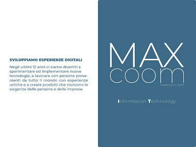 Maxcoom graphic design logo