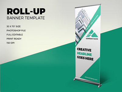 Business Roll up Banner