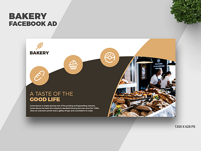 Bakery Facebook Ad bakery facebook ad food psd socialmedia