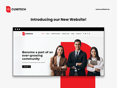 CUNITECH canada cunitech modern website