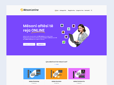 Mesoni Online - Web Design