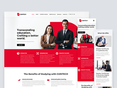 Cunitech - Web Design