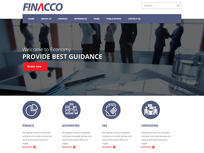 Finacco Web Design