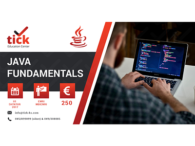 Java Fundamentals - Post post poster design tick