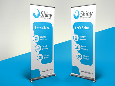 Cleaning Services Roll Up Banner