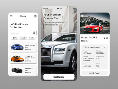 Car App (UI) 3d app branding car design graphic design icon illustration logo ui ux