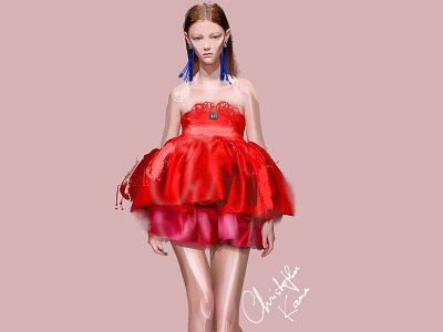 Kane 2019 fashion illustration girl