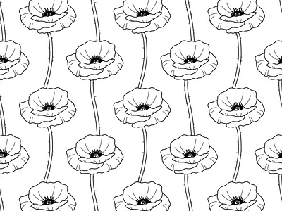 Poppies Doodles