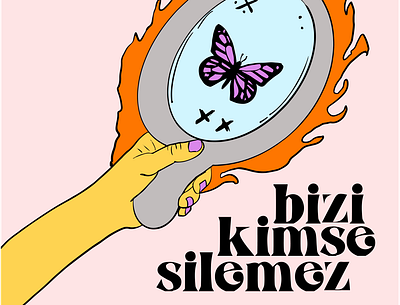 bizi kimse silemez art design graphic design