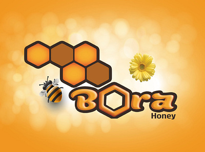 BORA HONEY branding design graphic design logo