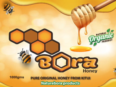 BORA HONEY branding design graphic design logo