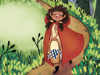 Little Red Riding Hood by Carol Rempto on Dribbble