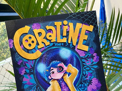 Coraline book illustration by Tugsjargal on Dribbble