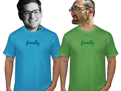 Friendly T Shirt Round 6 composite friendly friendly design co fun illustration minimal shirts simple tshirts