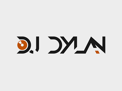 DJ Dylan Logo Design branding design dj graphic design illustration logo music typography vector