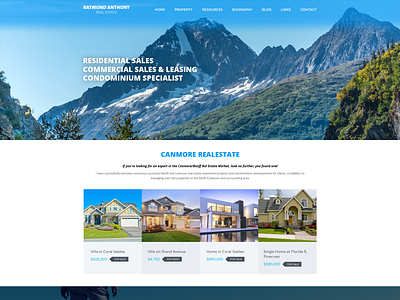 Real Estate Design & Development adobe photoshop branding design responsive ui ux web design wordpress