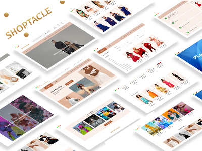 Fashion website design design graphic design ui website