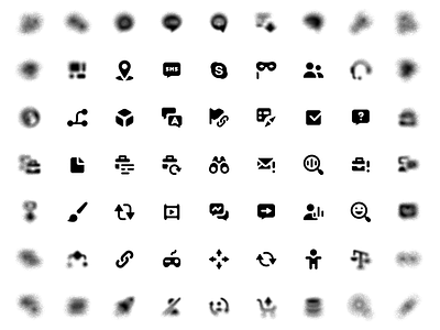 Glyphs algorithm animation file game glyphs icons language link location map message messanger search svg team user vector