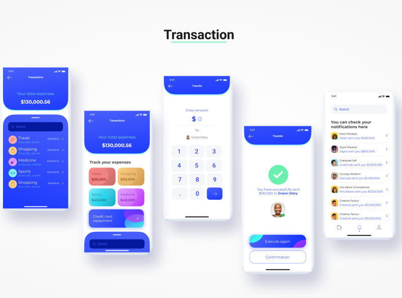 Money Mobile App Transaction Page By Kennedy I Nwaeze On Dribbble