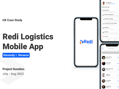 UX Case Study - Redi